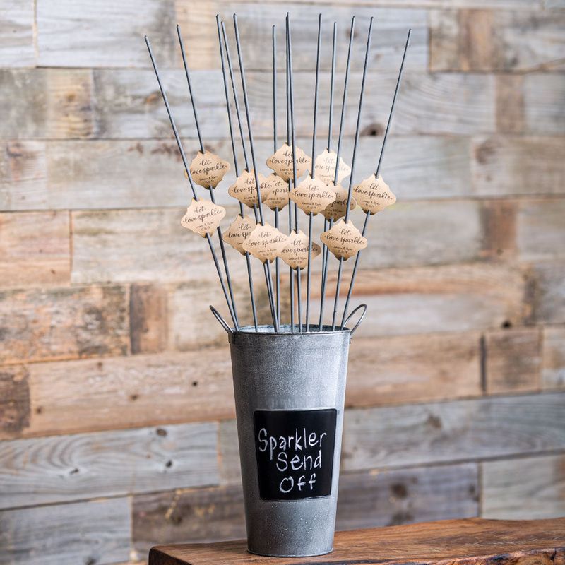 Sparkler Buckets for Guests