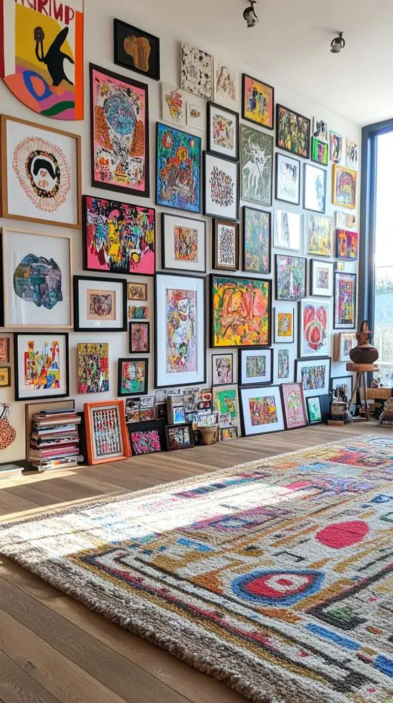 Every Wall Becomes A Gallery Space