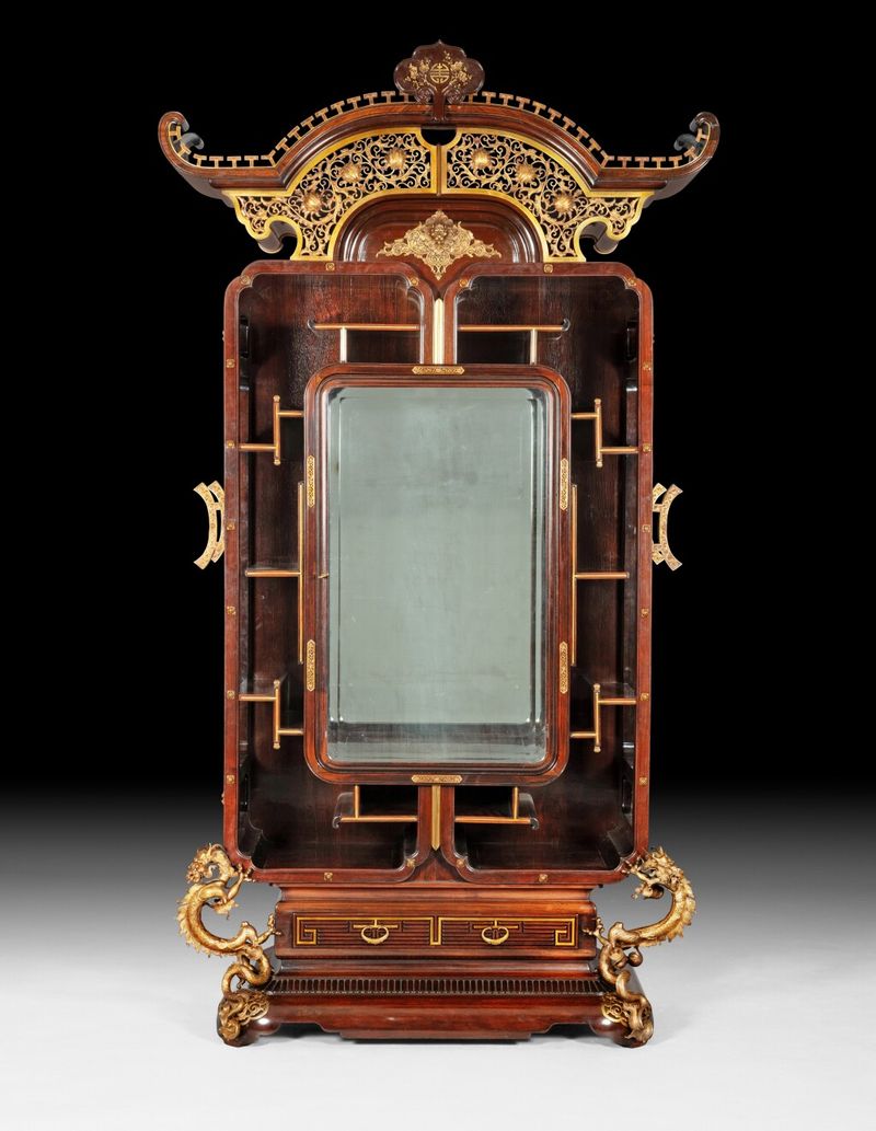 Édouard Lièvre Pagoda Cupboard