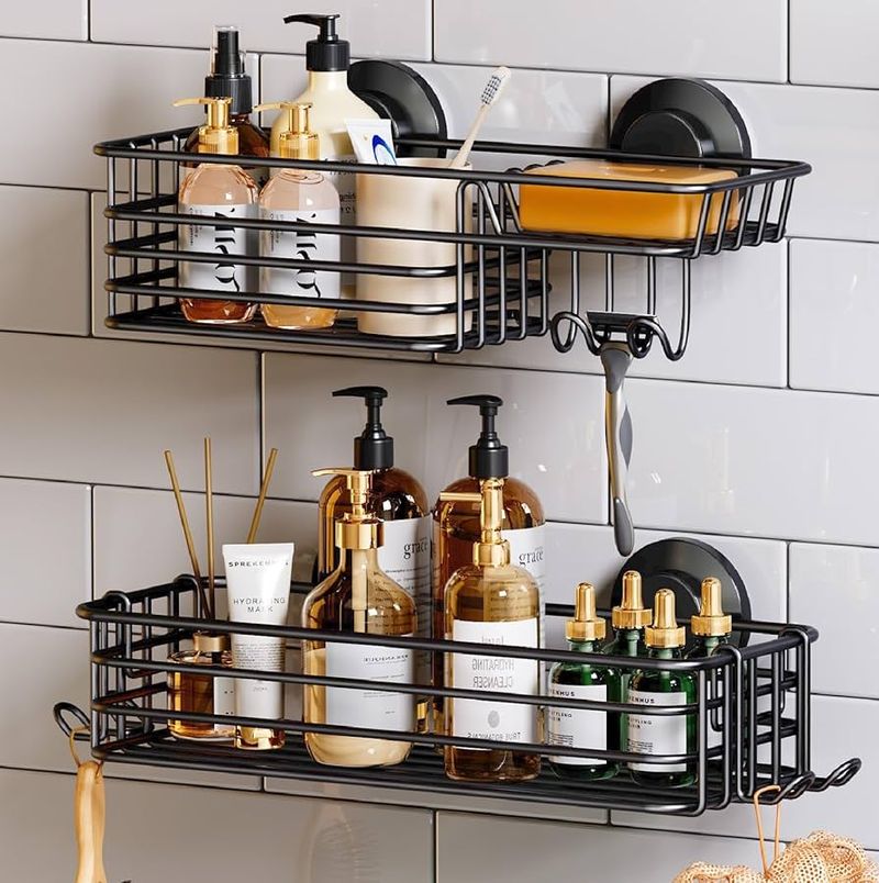 Suction Cup Mini-Shelves
