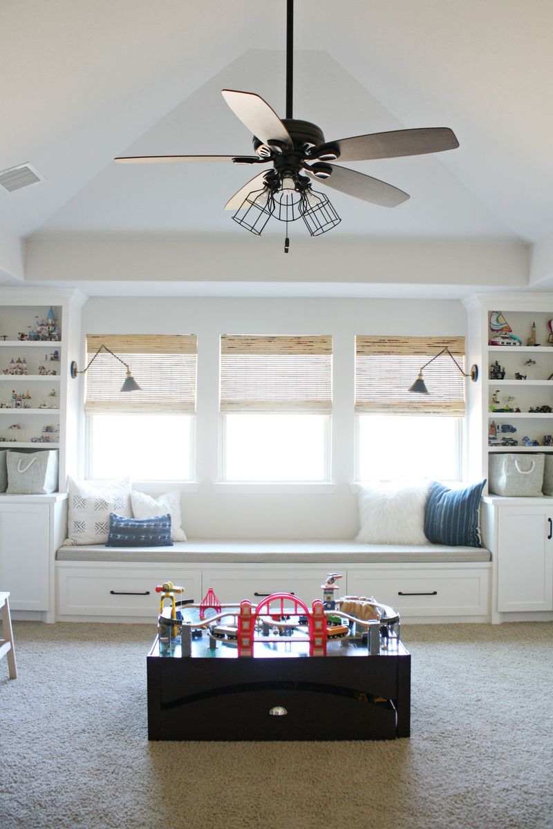 Table With Built-In Storage Compartments