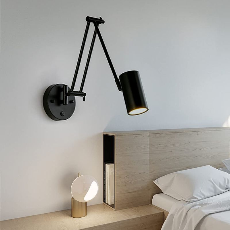 Swing-arm lamps
