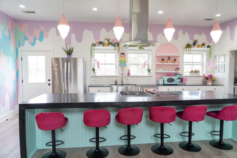 Brings Ice Cream Parlor Vibes Indoors
