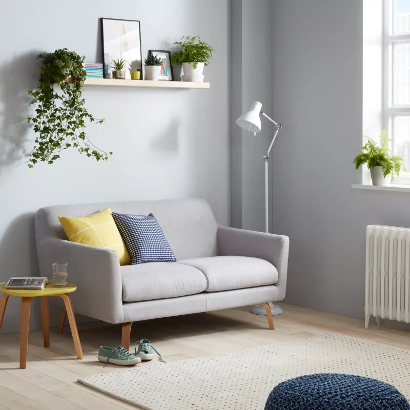 Adds a stylish focal point without bulk