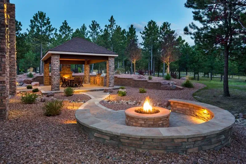 Crackling Fire Pit