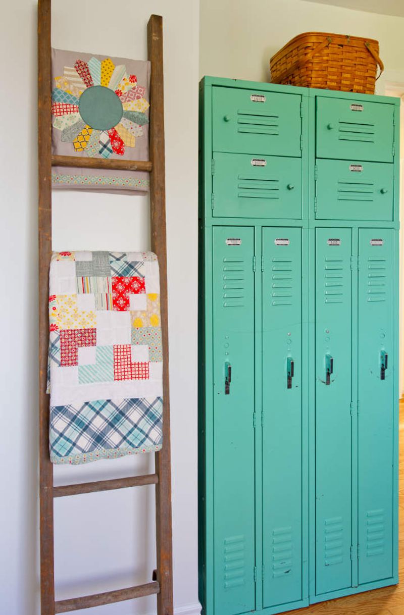 School Lockers As Storage
