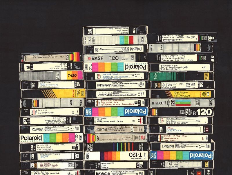 VHS Tape Collection