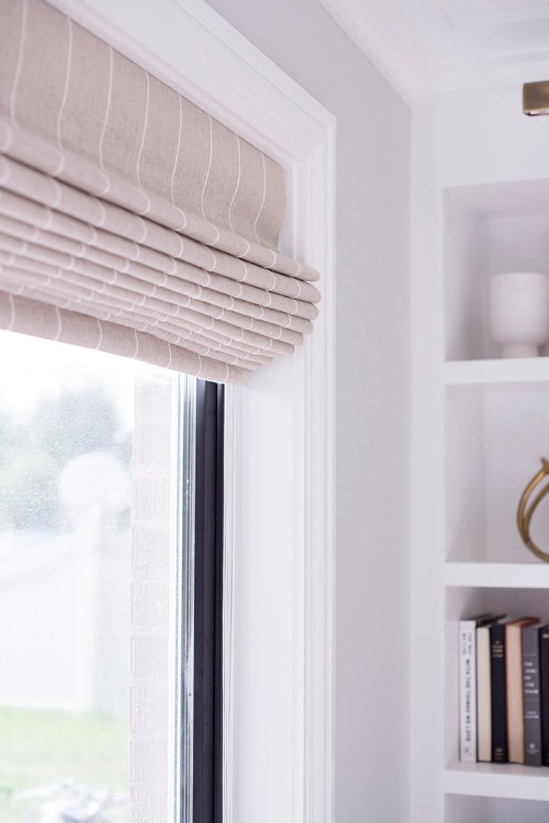 Create Privacy With Roman Shades