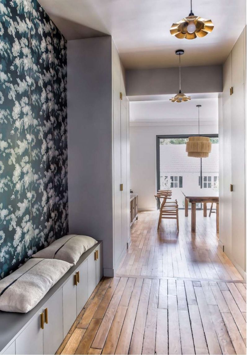 Use wallpaper to define a focal wall