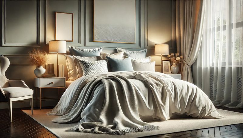 Drape a Cozy Throw Blanket