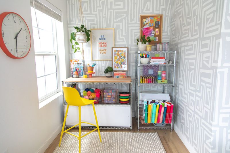 Use Wire Shelving In Visible Areas