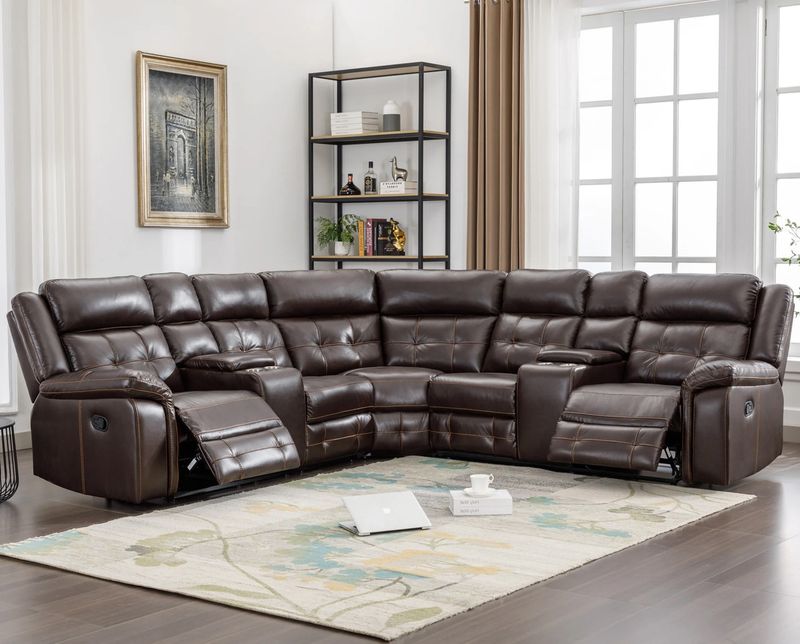 Overstuffed Reclining Sectionals