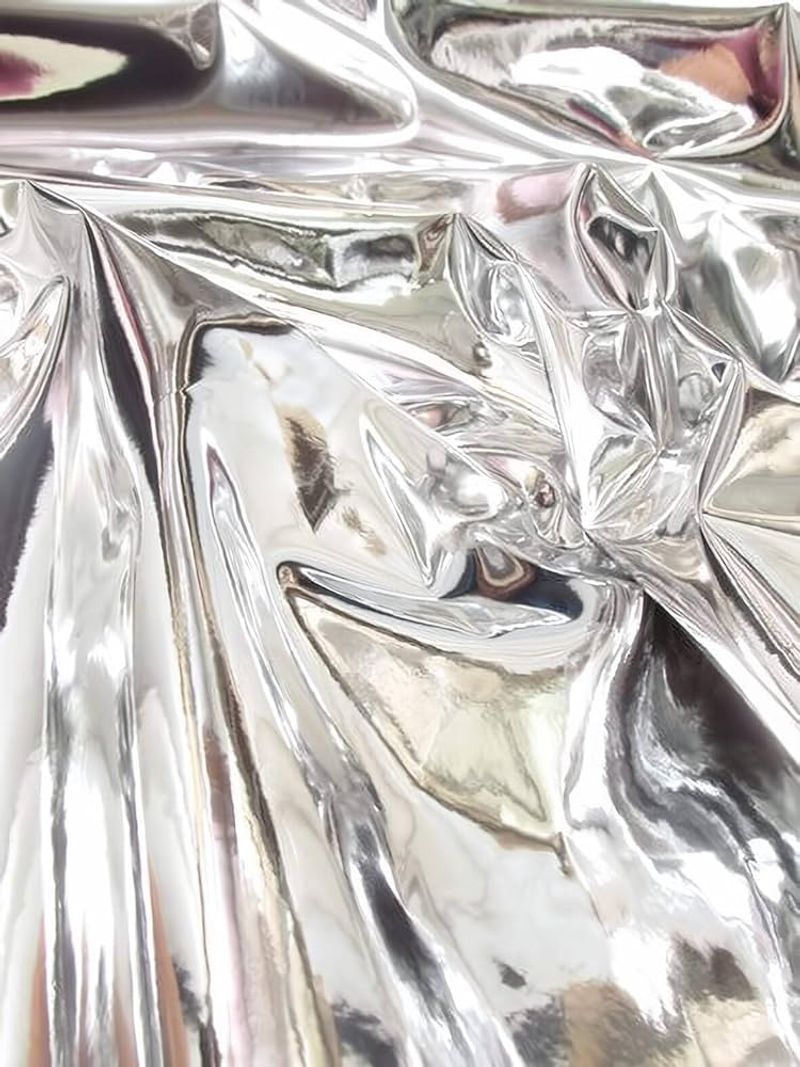 Shiny, ultra-glossy fabrics