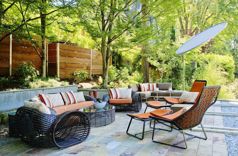 Outdoor Spaces Need No Maintenance