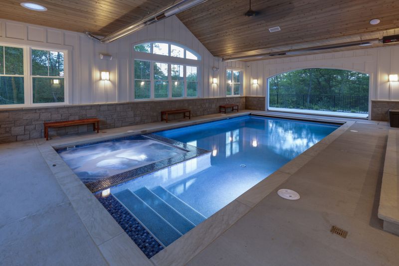 Geometric-Shaped Pool