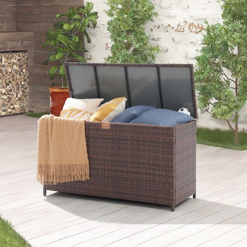 Cushion Storage Benches Serve Double-Duty