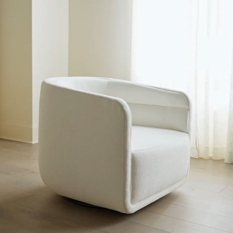 CB2 Curvo Snow Chair