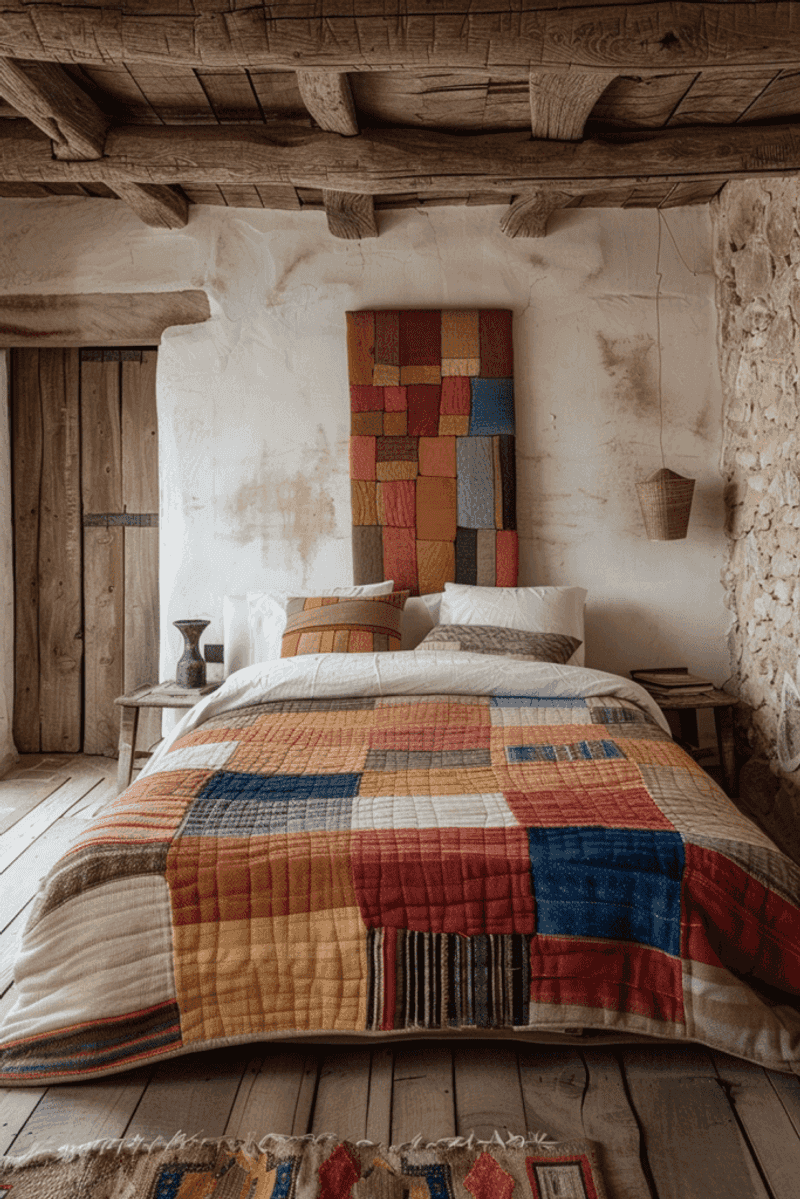 Faded Vintage Quilt