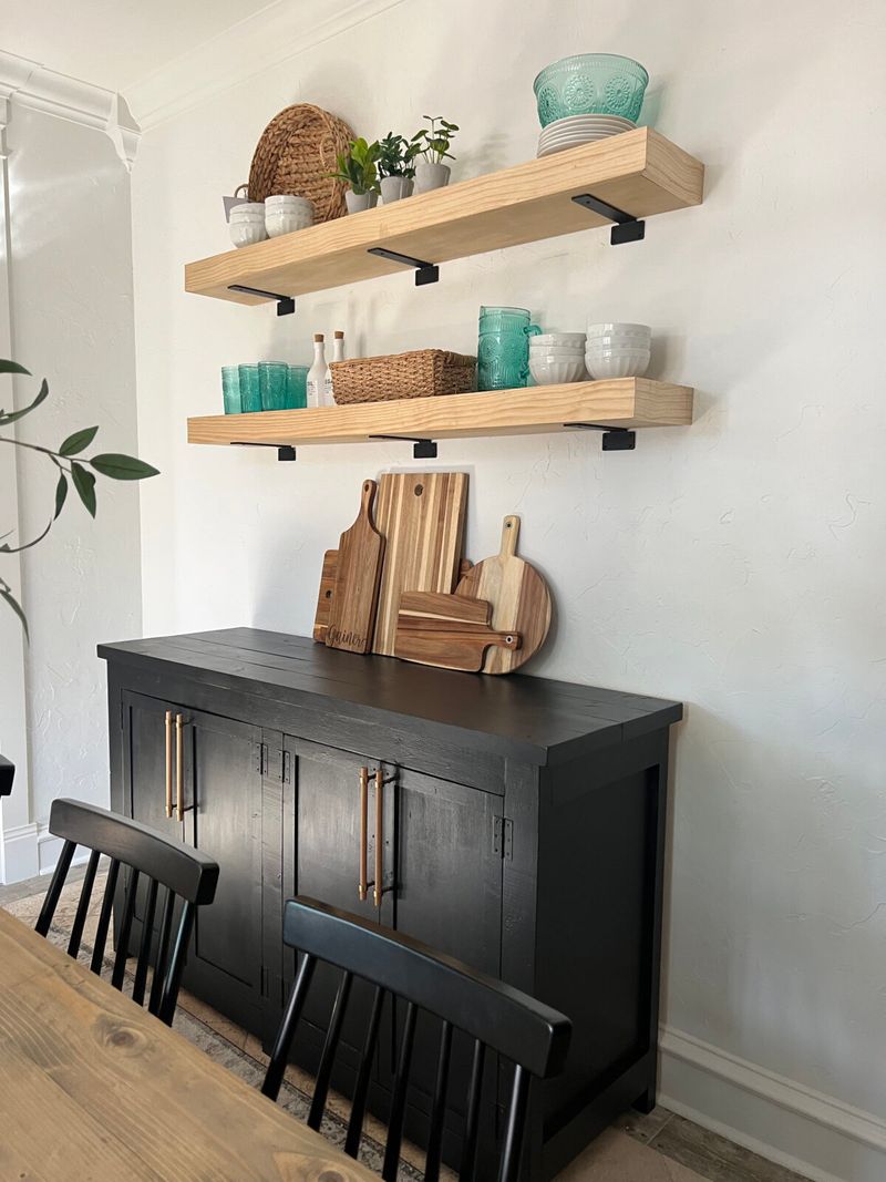 Floating Shelves Installation