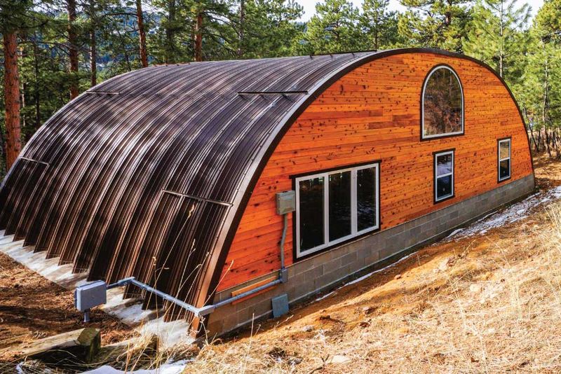 Recycled Airplane Hangar