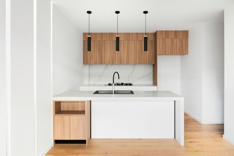Compact kitchens with fold-away elements