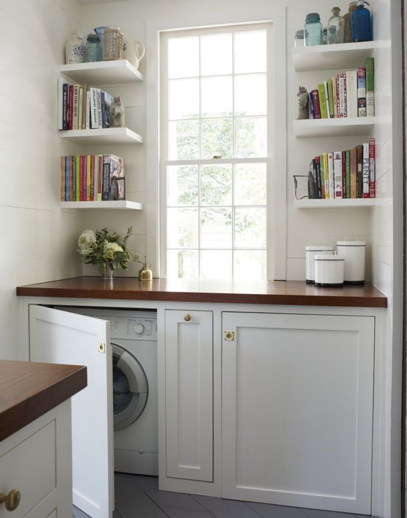 Laundry Appliances In Living Areas