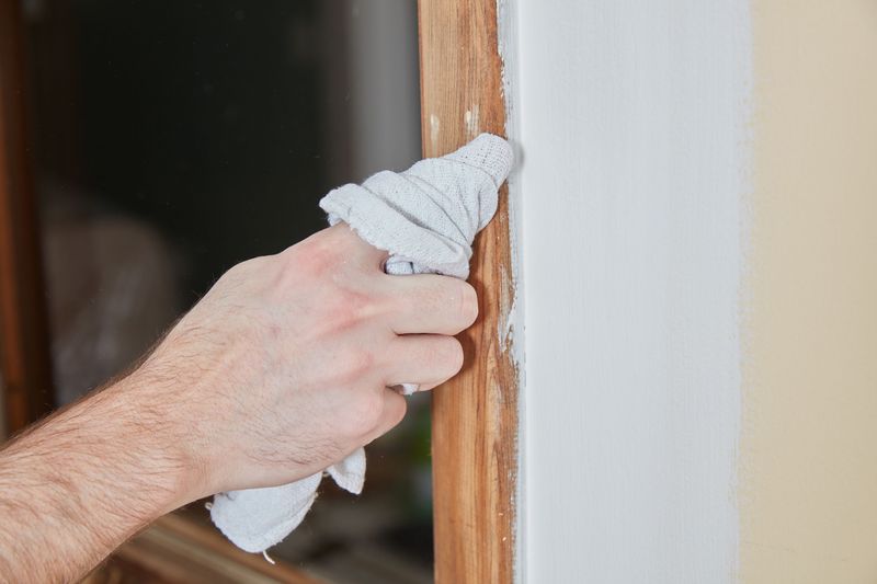 Keep A Damp Rag Handy For Quick Cleanup