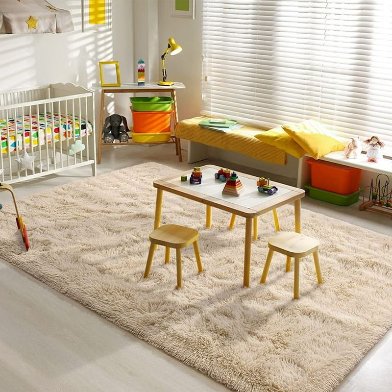 Add a soft rug or mat underfoot