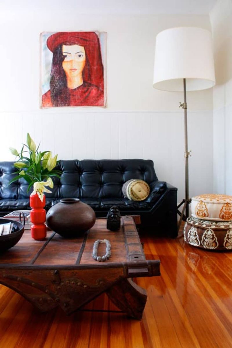 Mismatched wood tones
