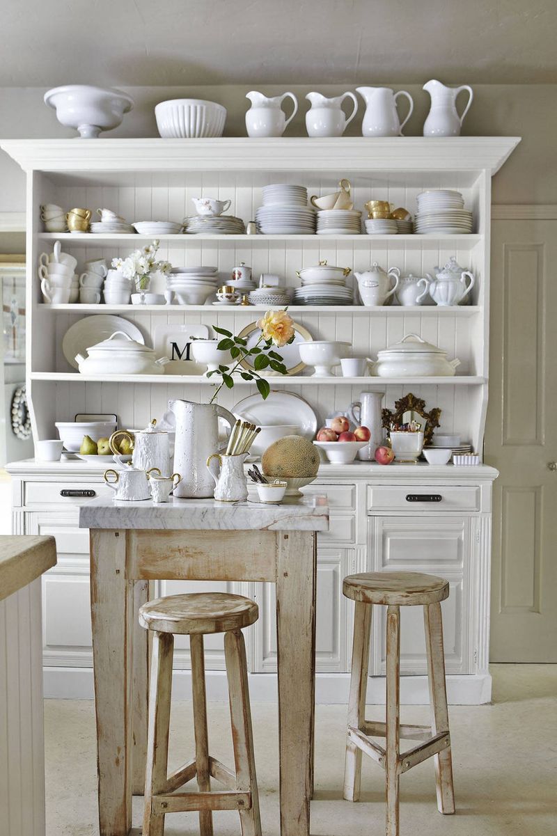Open Shelving Display