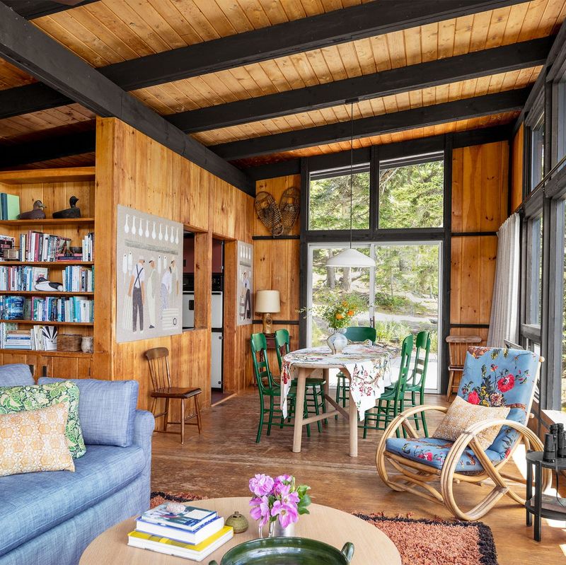 Painted Ceiling Beams