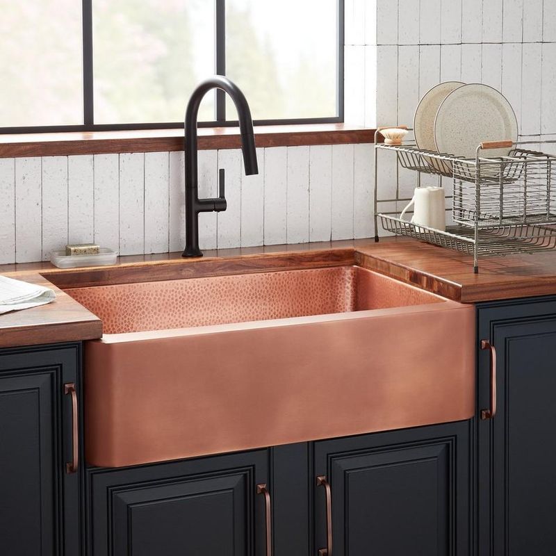 Copper Farmhouse Sinks