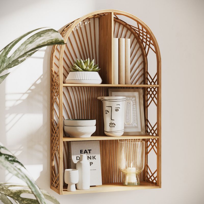 Rattan Wall Shelves