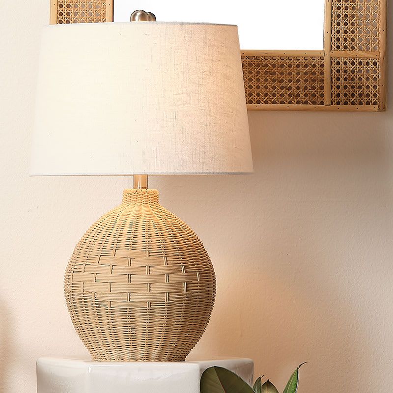 Rattan Table Lamp