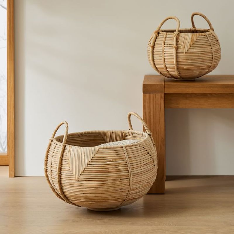 Wicker Basket Set