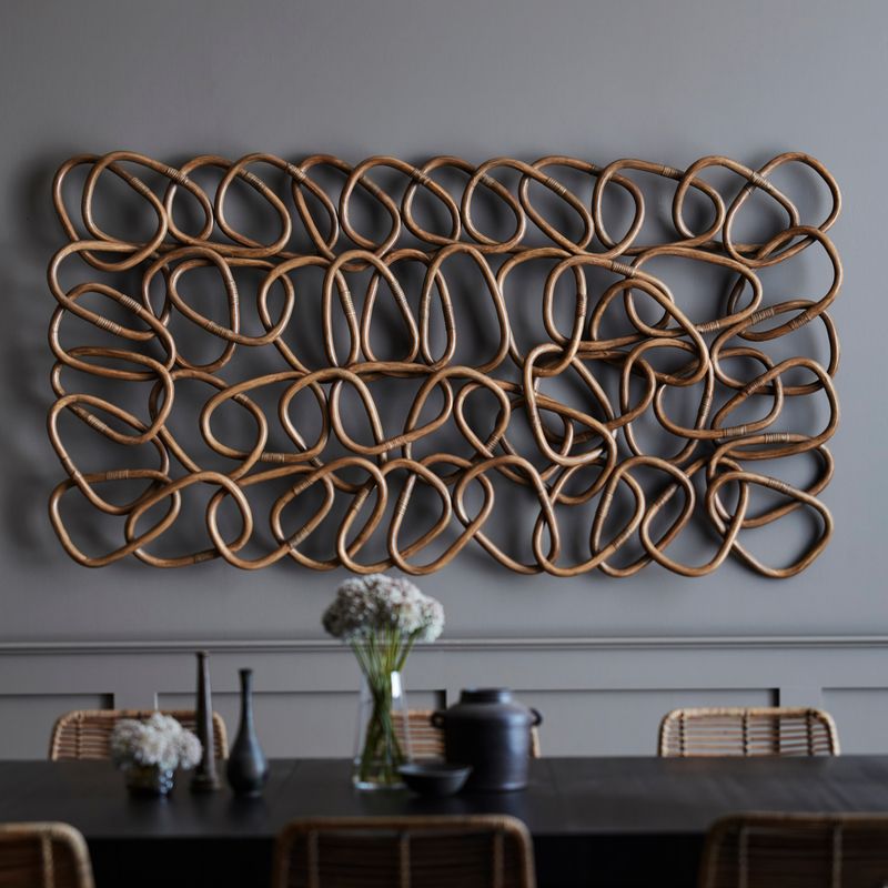 Rattan Wall Art