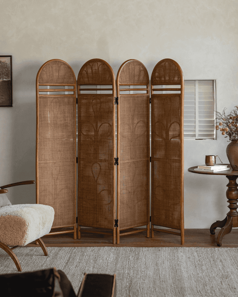 Rattan Room Divider