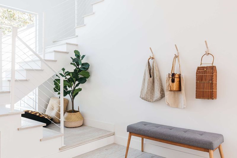 Entryway That Says Welcome Home
