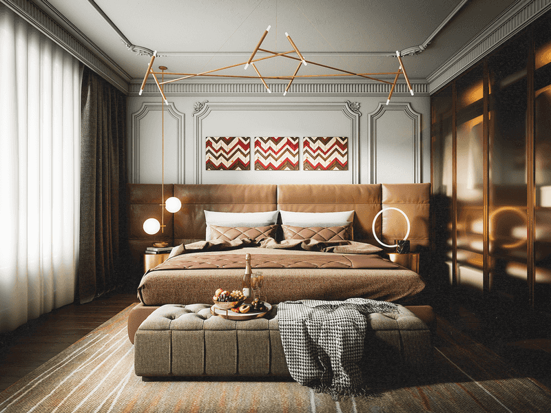 End-of-Bed Reading Bench