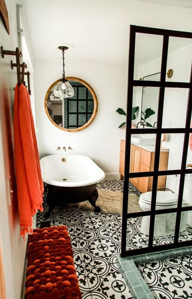 Patterned Floor Tiles
