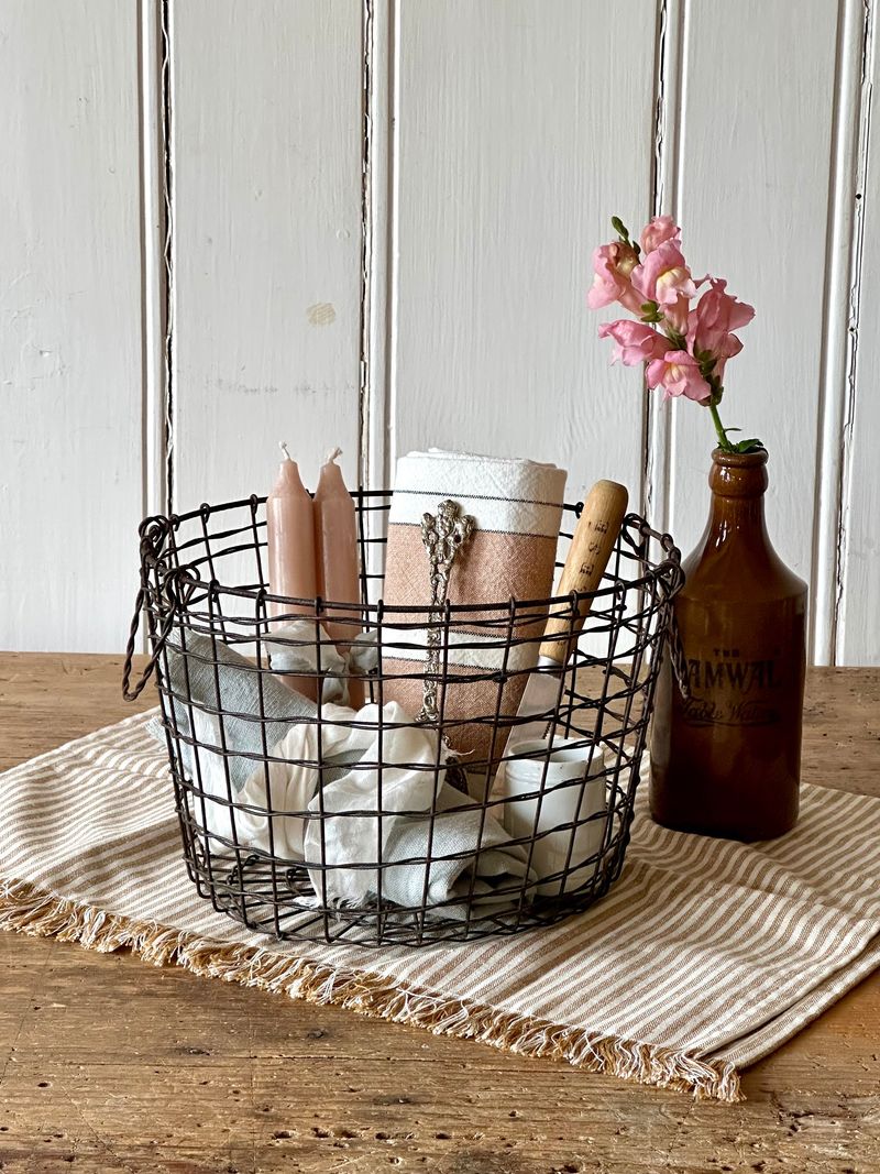 Wire Basket Storage
