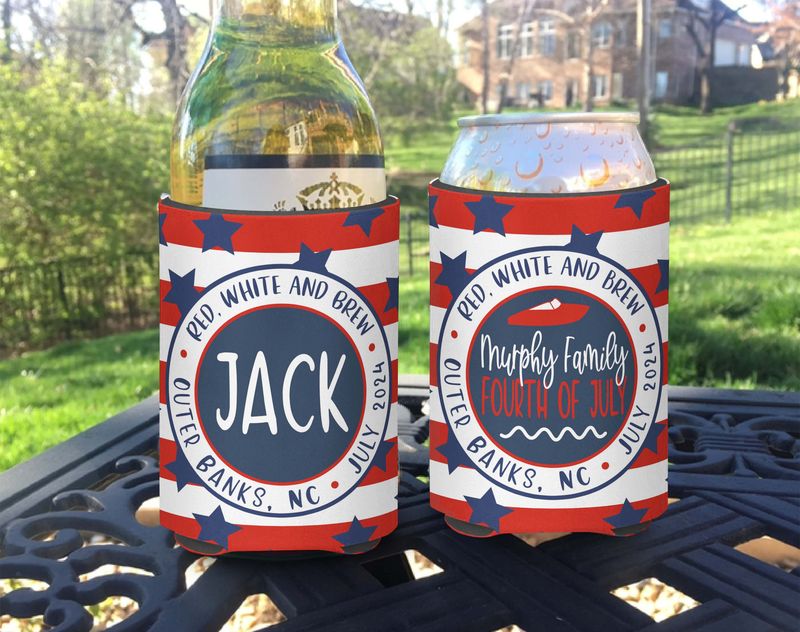 Patriotic Drink Koozies