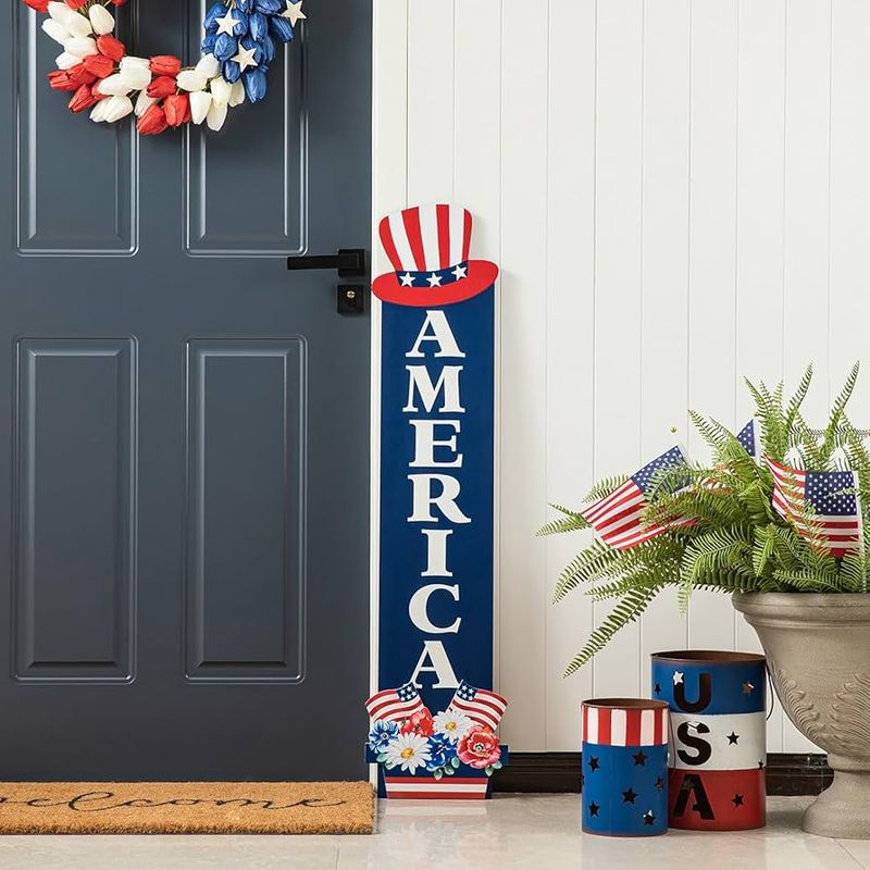 Americana Wooden Signs