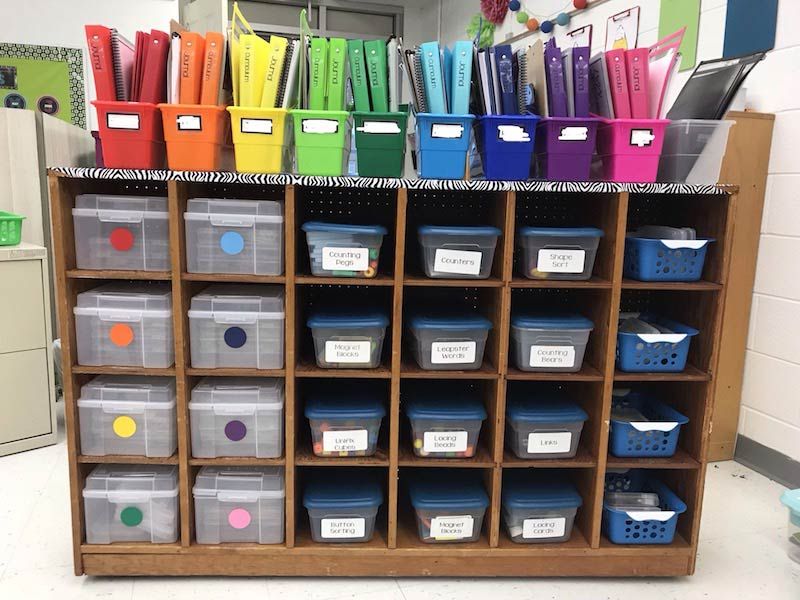 Color-Code Storage Containers