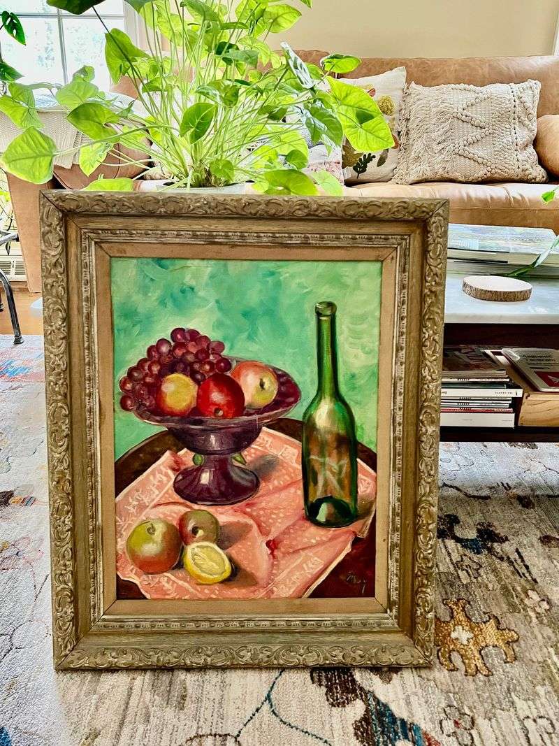 Still Life Paintings With Fruit And Flowers