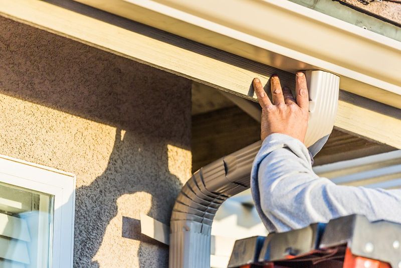 Replace Damaged Downspouts