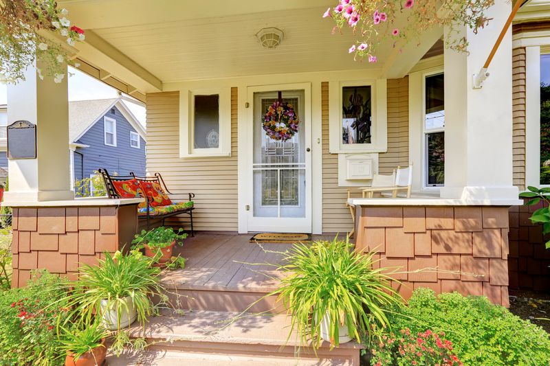 Organize Your Front Porch