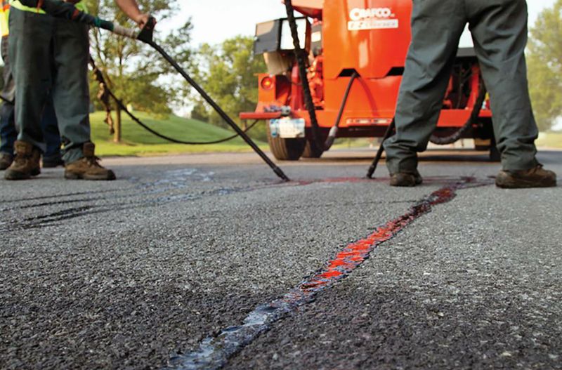 Seal Driveway Cracks