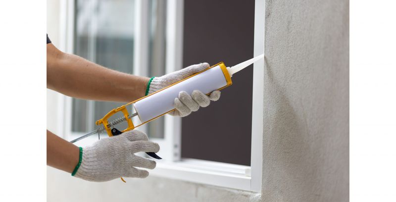 Re-caulk Around Doors and Windows
