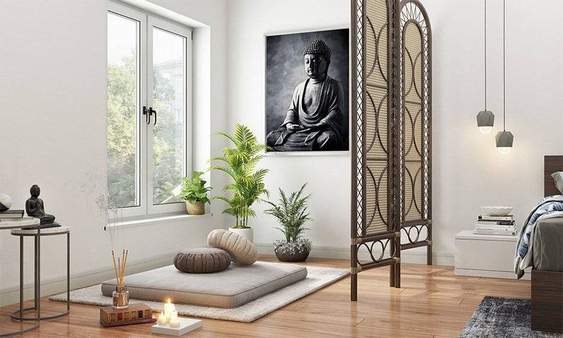 Build A Meditation Corner With Room Dividers